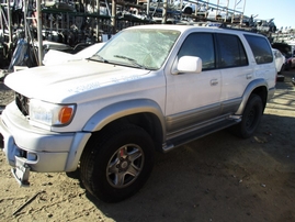 1999 TOYOTA 4RUNNER LIMITED WHITE 3.4L AT 4WD Z16439